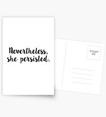 she persisted Postcards