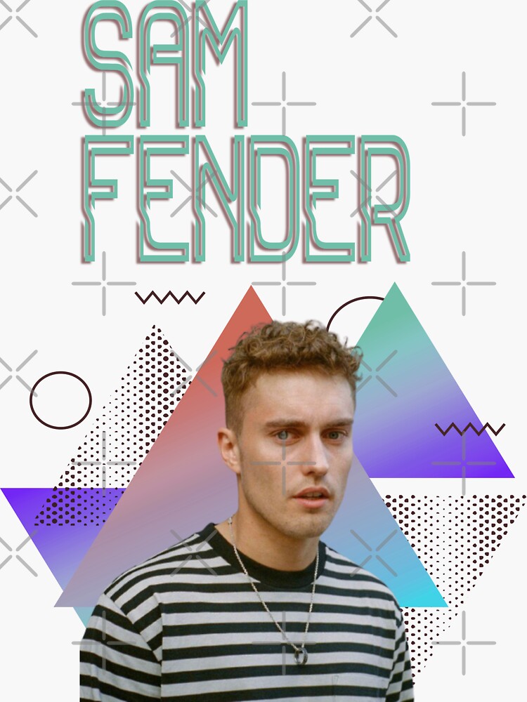 "Sam Fender" Sticker for Sale by WomensCorner Redbubble