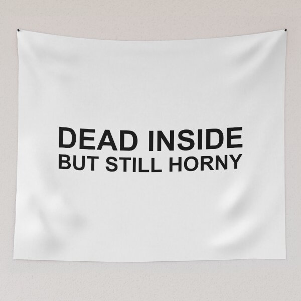 Item preview, Dead inside but still horny - pocket designed and sold by Family-Shop.