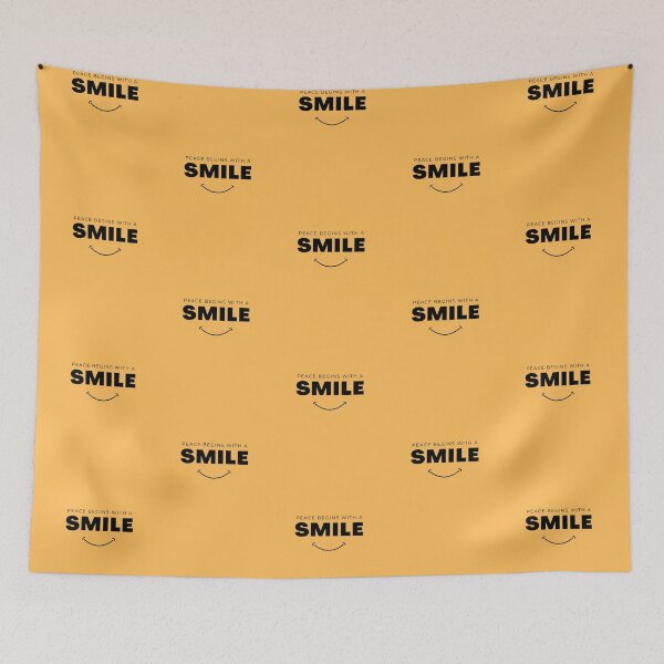Item preview, Peace Begins With A Smile(Inspirational Quote) designed and sold by Jalib.