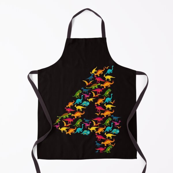 Item preview, T Rex Dinosaurs In Four Number 4th Birthday Gift designed and sold by Buyeseoshop.