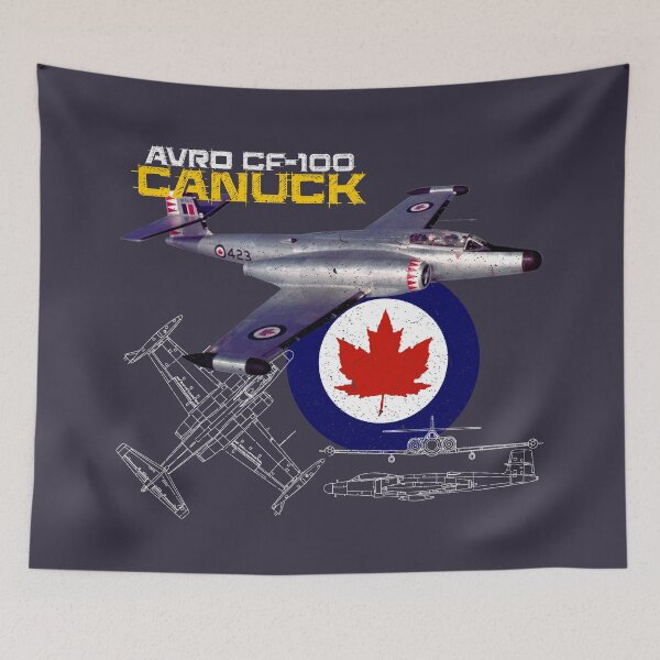 Aperçu de l'œuvre Canadien Avro CF-100 Canuck créée et vendue par NorthAngle.