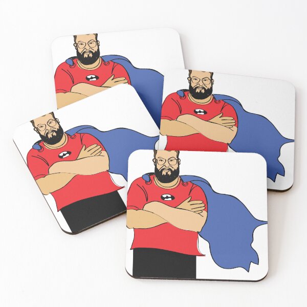 Item preview, fat man hero t-shirt | fat man gym concept cartoon art t-shirt designed and sold by KARTICK DUTTA.