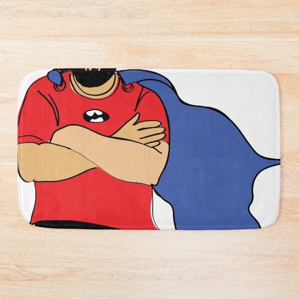 Item preview, fat man hero t-shirt | fat man gym concept cartoon art t-shirt designed and sold by KARTICK DUTTA.