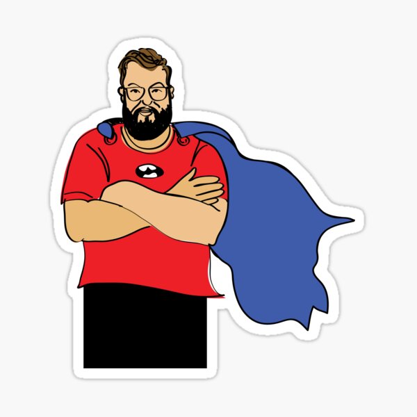 Artikel-Vorschau von Held-T - Shirt des dicken Mannes | dicker Mann Turnhalle Konzept Cartoon Kunst T-Shirt, designt und verkauft von KARTICK DUTTA.
