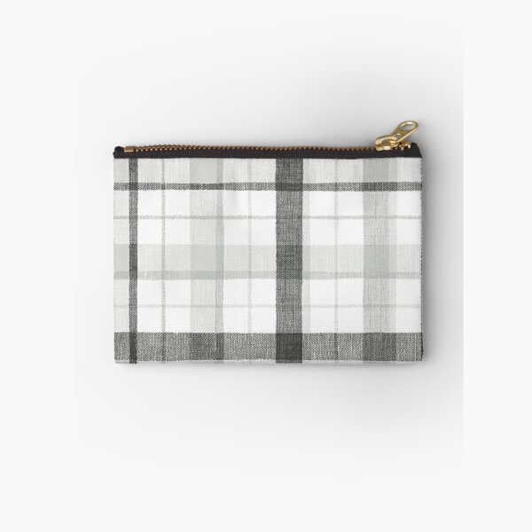 Item preview, Black grey and white on tartan designed and sold by zedvonzee.