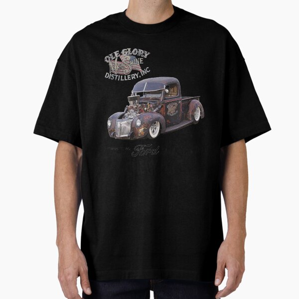 Item preview, 1941 Ford Rat Rod - Ole Glory Distillery - Black Text designed and sold by seansdigitalart.