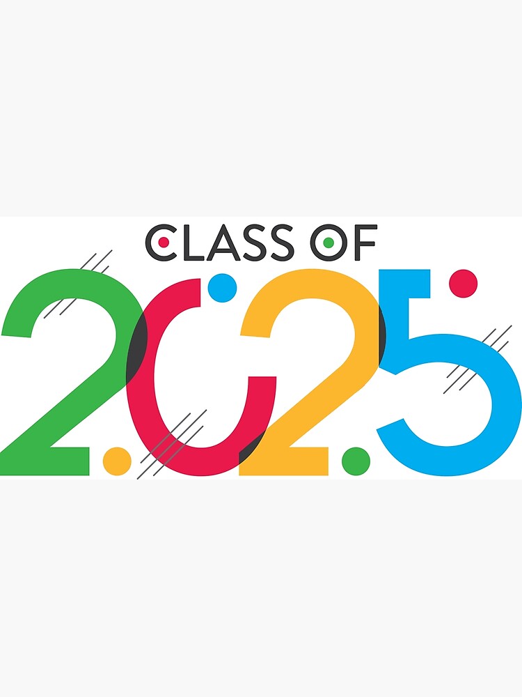 "Modern Abstract Class of 2025" Poster for Sale by lewister6232 Redbubble