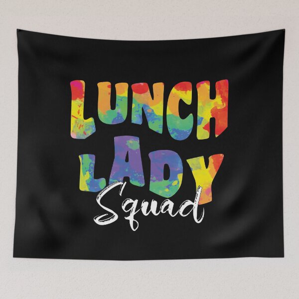 Item preview, Lunch Lady Squad Tie Dye Back To School for Cafeteria lover designed and sold by Sasikharn.