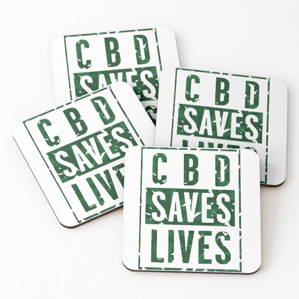 Item preview, CBD Saves Lives Green Leaves designed and sold by MickeyEdwards.