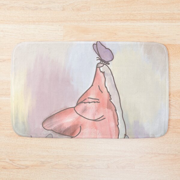 Item preview, watercolor fox playing with butterfly designed and sold by breerawls.