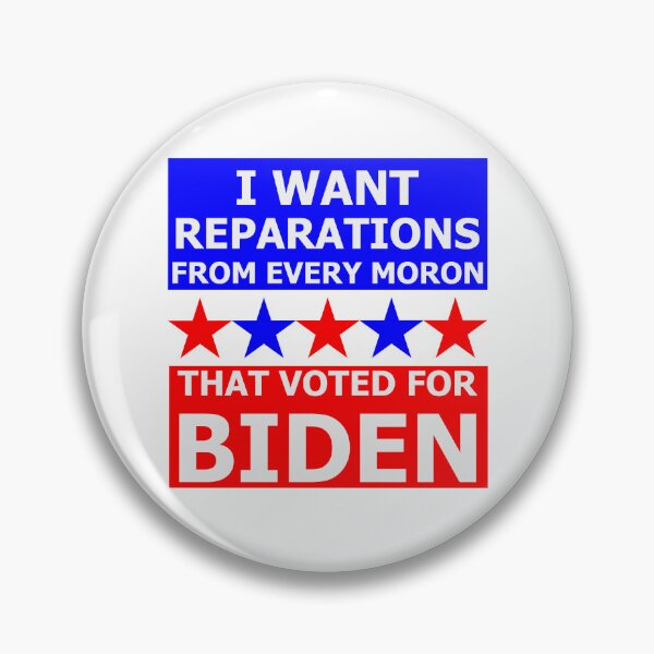 Item preview, I WANT REPARATIONS FROM EVERY MORON... designed and sold by OleKurmudgeon.