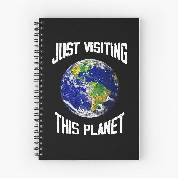 Item preview, Just Visiting This Planet  designed and sold by Toonify4U.
