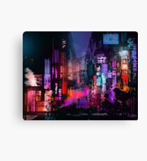 Unleashed at Night Canvas Print