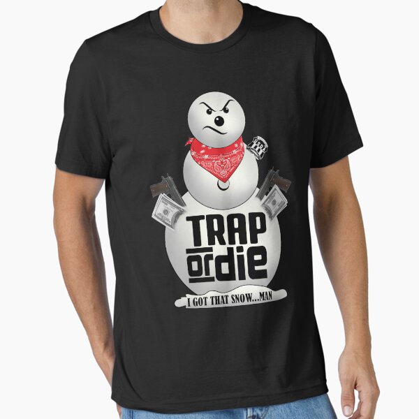 Item preview, Funny Angry Snowman Cool Angry Snowman with a Santa Hat. Jeezy Snowman as a winter Ugly Christmas gift for fun Christmas and birthday. designed and sold by streetwear style.