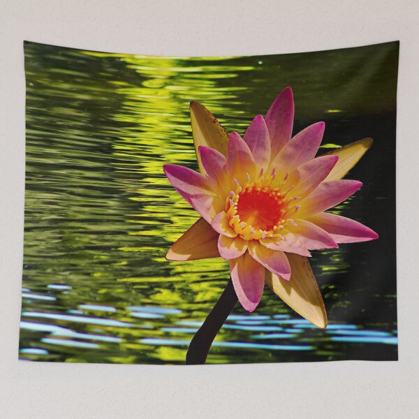 Item preview, Indian Lotus Aquatic Flower Waterlily Lake designed and sold by Anna Lemos.