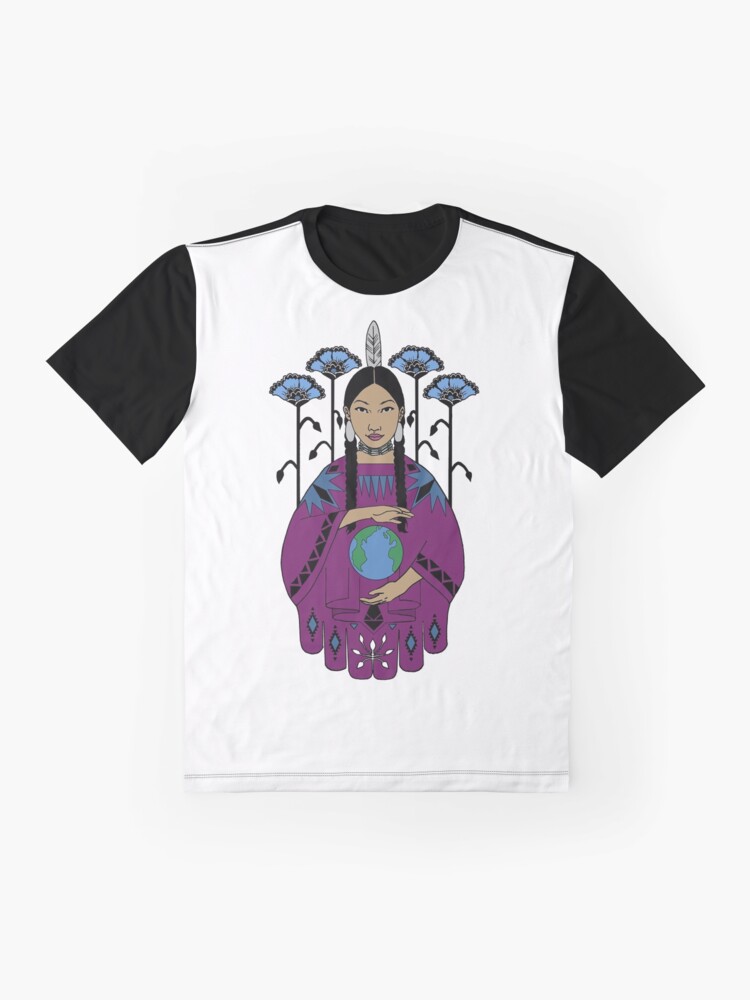 Alternate view of Mother Earth Graphic T-Shirt