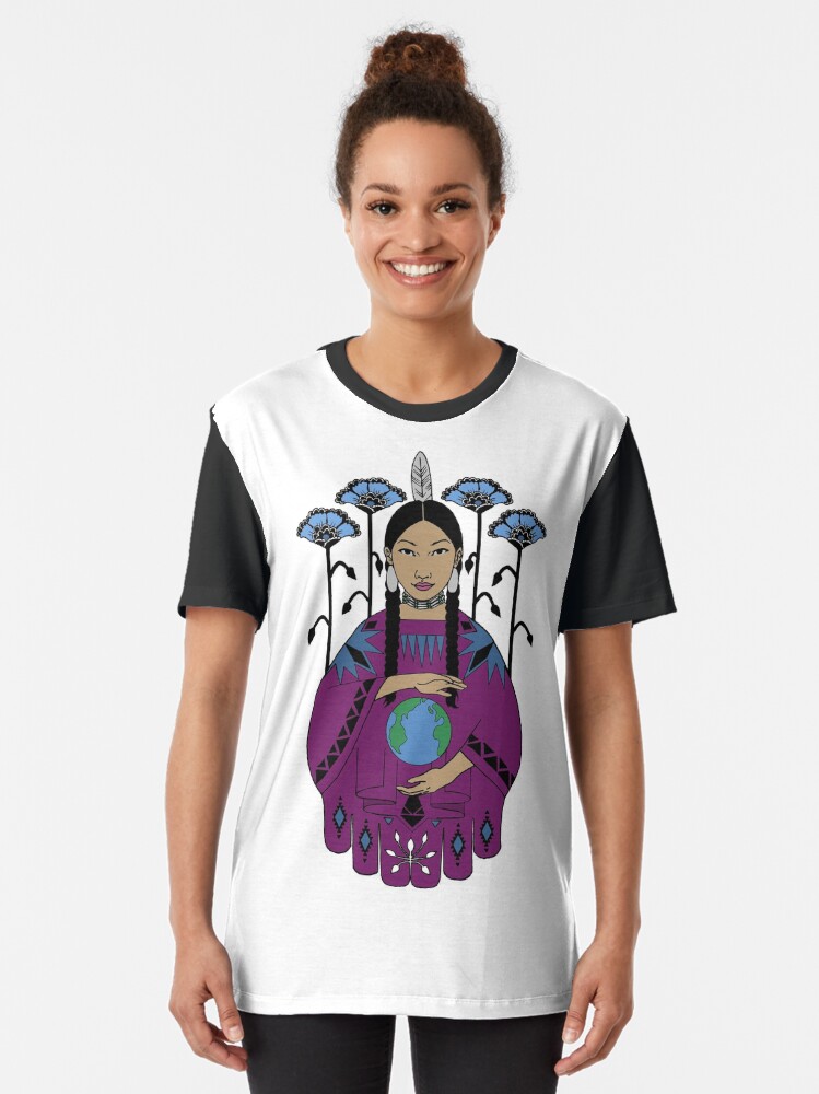 Alternate view of Mother Earth Graphic T-Shirt