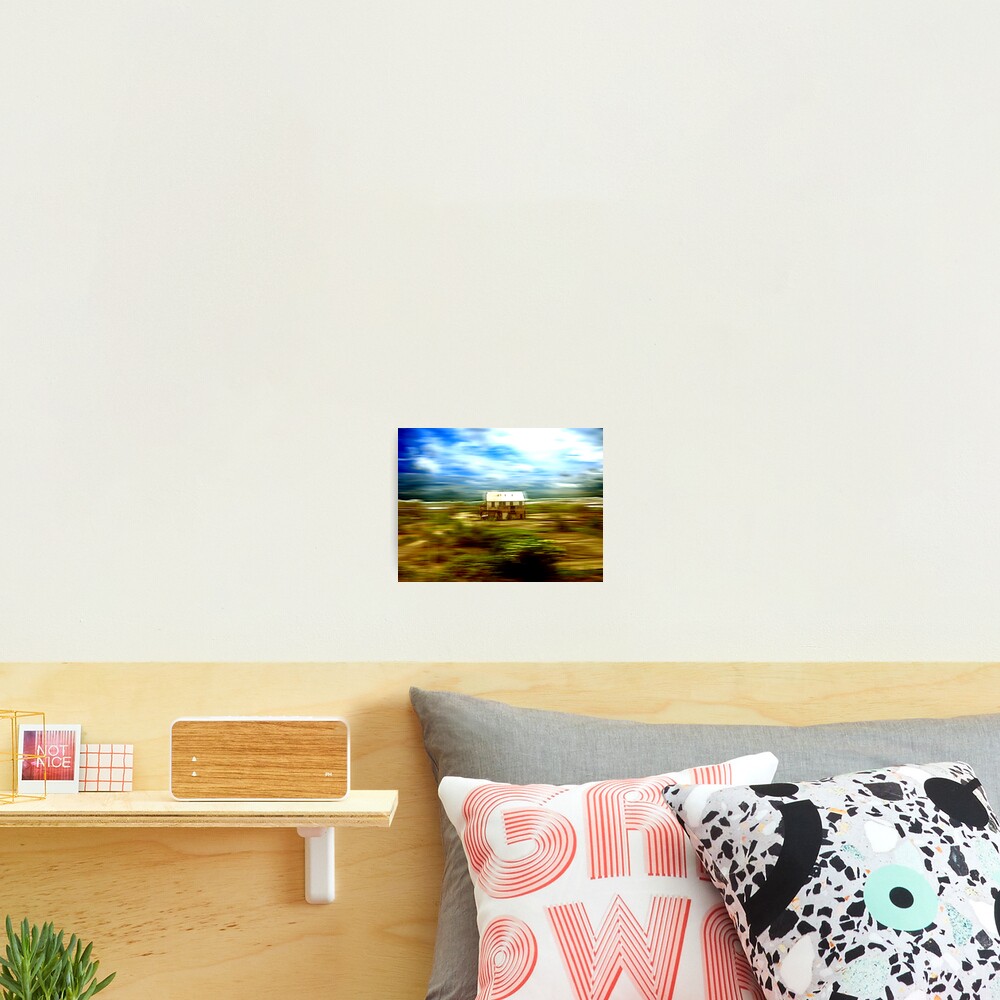 Time Frozen in a Train of Thought Photographic Print