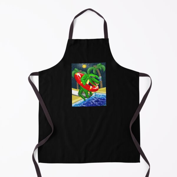 Item preview, Summer Fun Croc with Soda designed and sold by VerdeDoodleDuck.