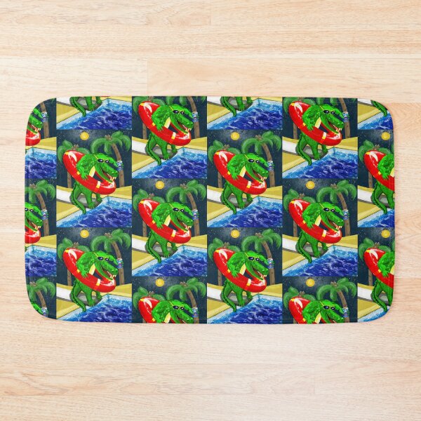 Item preview, Summer Fun Croc with Soda designed and sold by VerdeDoodleDuck.