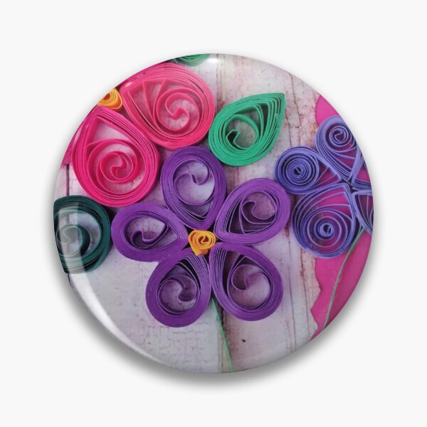Item preview, quilling flowers designed and sold by AidaArt.