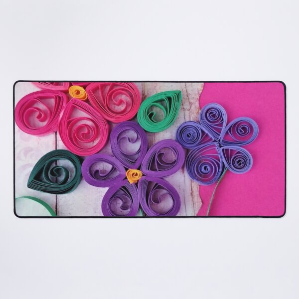 Item preview, quilling flowers designed and sold by AidaArt.