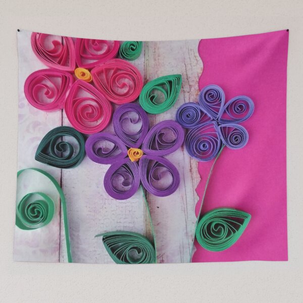 Item preview, quilling flowers designed and sold by AidaArt.