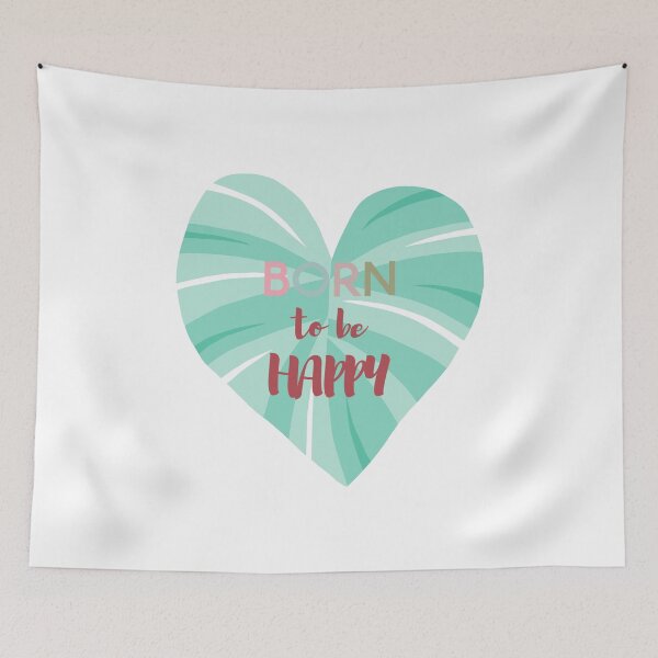 Item preview, BORN TO BE HAPPY designed and sold by IsaCria.