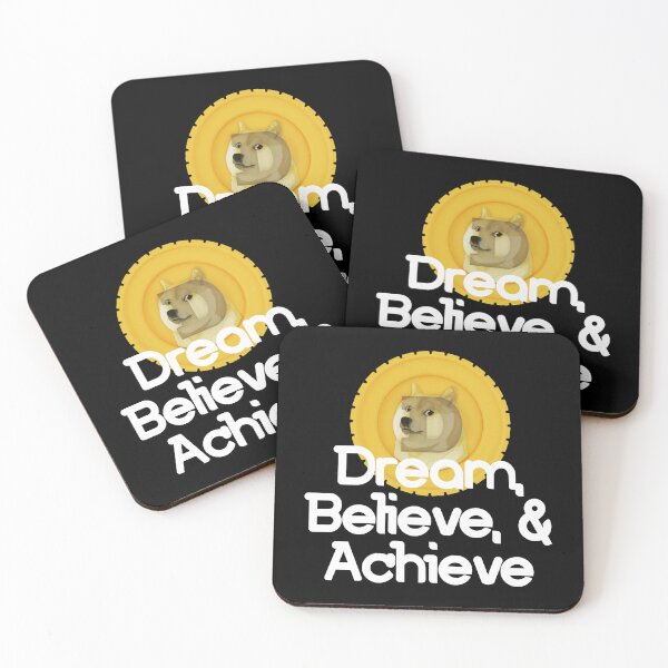 Item preview, Inspirational Quote Dogecoin Doge1 designed and sold by NFTDesignsBLV.