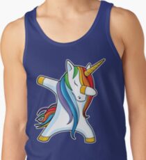 Dabbing Unicorn Shirt Cute Funny Unicorns T shirt Gifts for Kids Girls Boys Women Men Tank Top