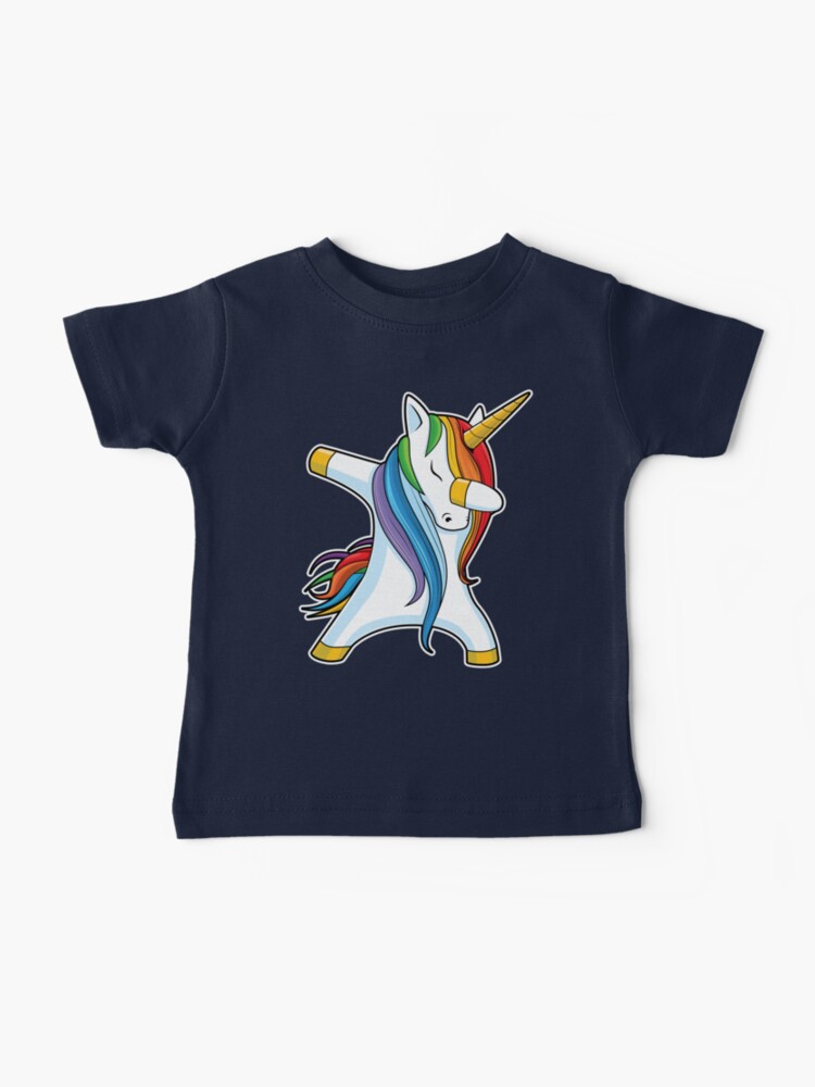 Hip Hop Dabbing Unicorn Flippin Love New York Yankees Youth T-Shirt 