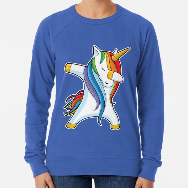 Dabbing discount unicorn sweater