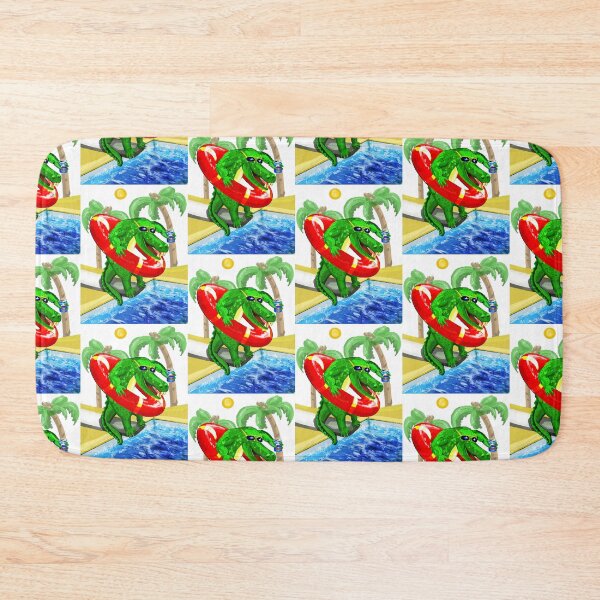 Item preview, Summer Fun Croc with Soda designed and sold by VerdeDoodleDuck.