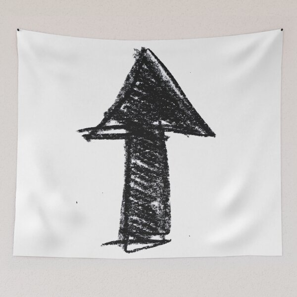 Item preview, This Way Up, Look at Me on White designed and sold by RnssncCo.
