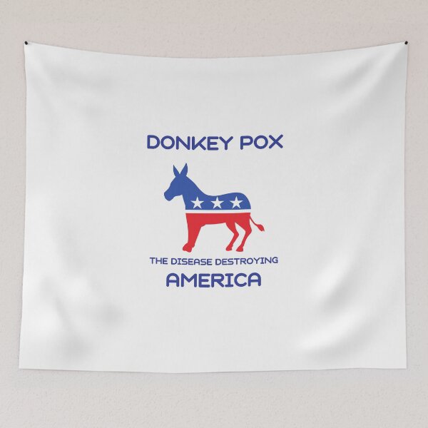 Item preview, Funny Donkey Pox-The Disease Destroying America designed and sold by MadLeader.