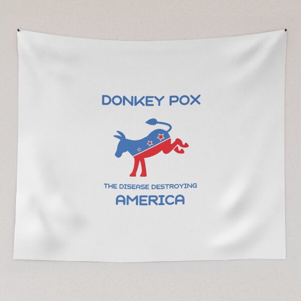 Item preview, Funny Donkey Pox-The Disease Destroying America designed and sold by MadLeader.