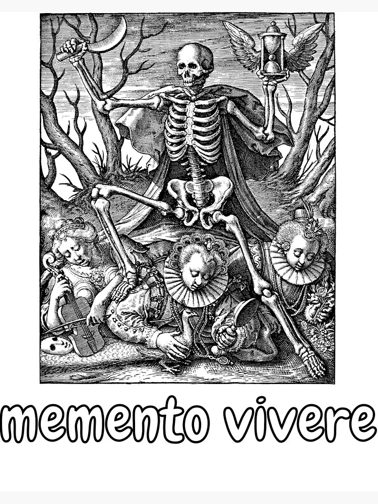 Memento Mori, Memento Vivere Art Board Print for Sale by Antrhopoid  Emporium