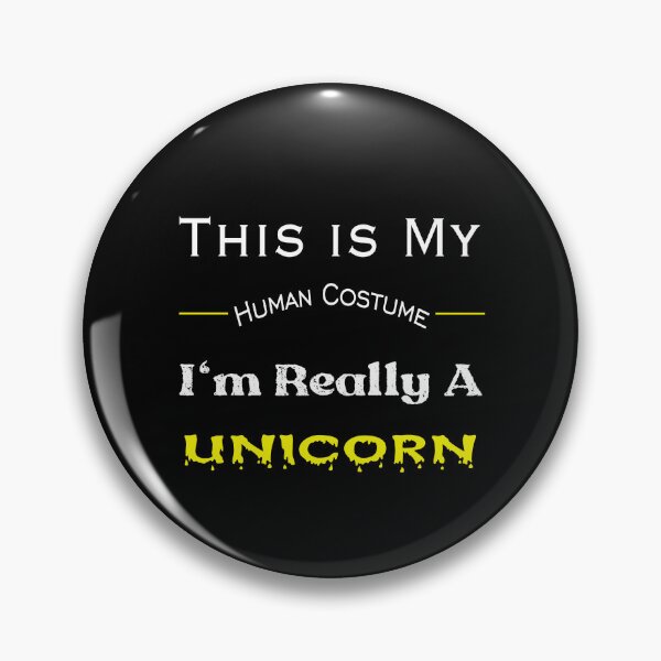 Item preview, funny This is My Human Costume I'm Really A Unicorn designed and sold by stalin-LB.