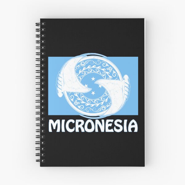 Artikelvorschau, Flagge Mikronesiens mit Mantarochen entworfen und verkauft von NicGrayGraphic.