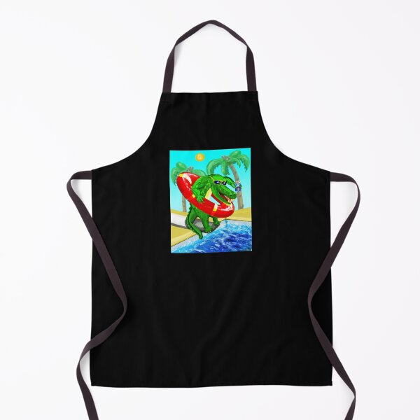 Item preview, Summer Fun Croc with Soda designed and sold by VerdeDoodleDuck.