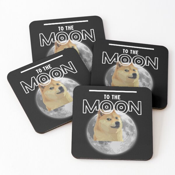 Item preview, To The Moon Doge1 designed and sold by NFTDesignsBLV.