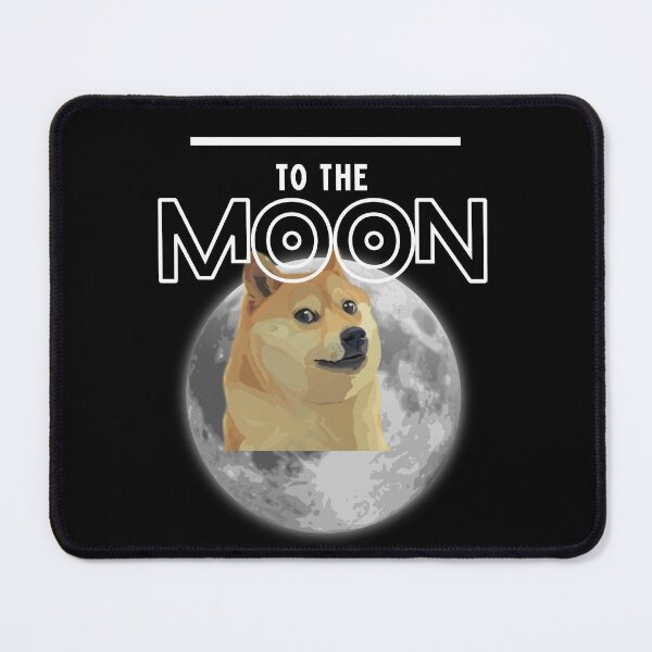 Item preview, To The Moon Doge1 designed and sold by NFTDesignsBLV.