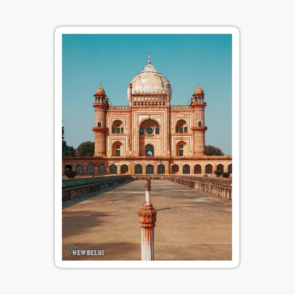 "New Delhi India City" Sticker for Sale by PostersStickers Redbubble