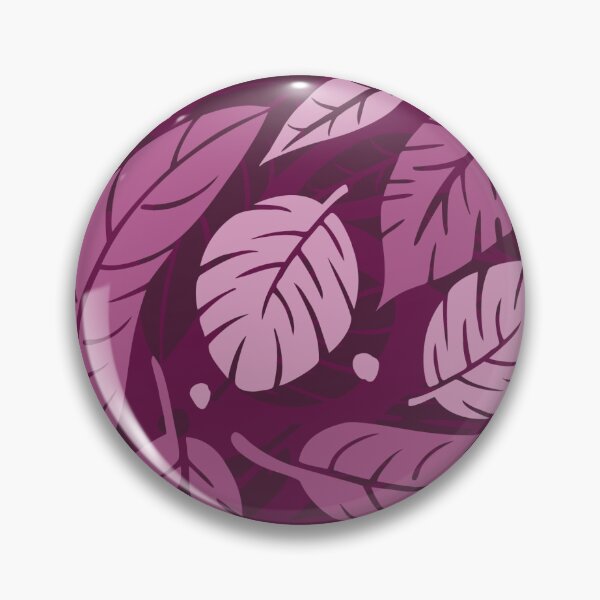 Item preview, Tropical Leaves in Very Berry Pink Burgundy Rose  designed and sold by LoreliDesigns.