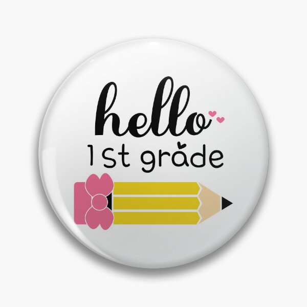 Item preview, Hello 1st grade, Back to School, First day of School designed and sold by BlueDiamond-19.