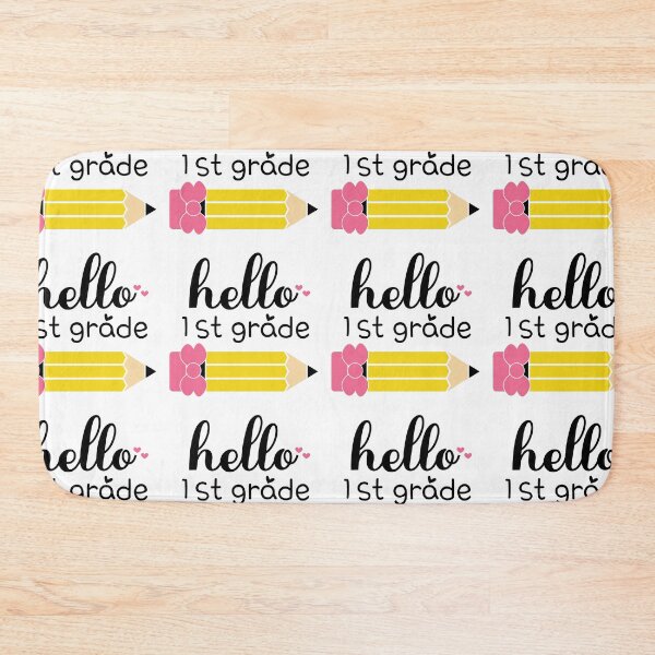 Item preview, Hello 1st grade, Back to School, First day of School designed and sold by BlueDiamond-19.