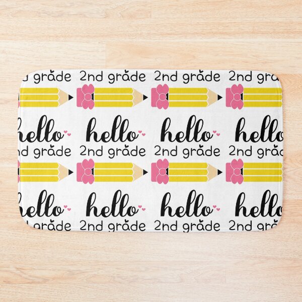 Item preview, Hello 2nd grade, Back to School, First day of School designed and sold by BlueDiamond-19.
