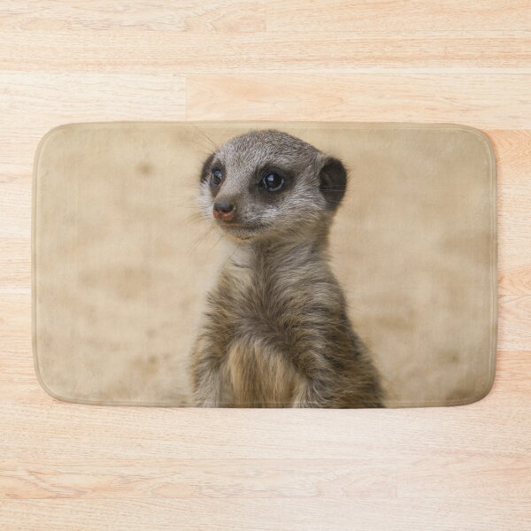 Item preview, Baby Meerkat Sitting In The Sand designed and sold by rawshutterbug.