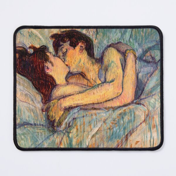 Item preview, Henri de Toulouse-Lautrec - Le Lit (The Bed) (1892)-In bed the kiss-In Bed The Kiss by Henri de Toulouse-Lautrec designed and sold by TeeARTHY.
